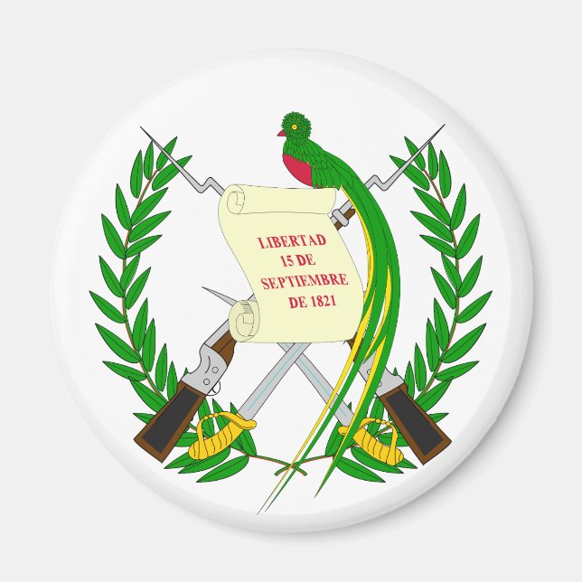 Aimant Armoiries du Guatemala (Devant)