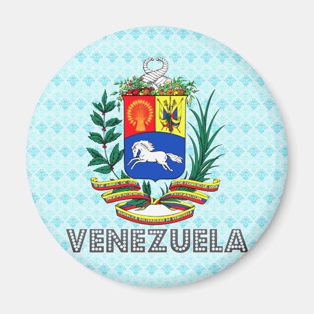 Aimant Armoiries du Venezuela (Devant)
