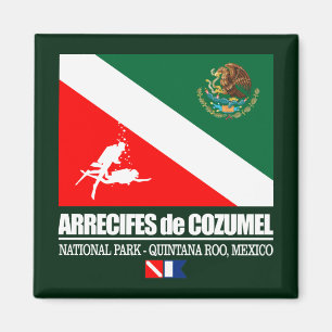 Aimant Arrecifes de Cozumel (place)
