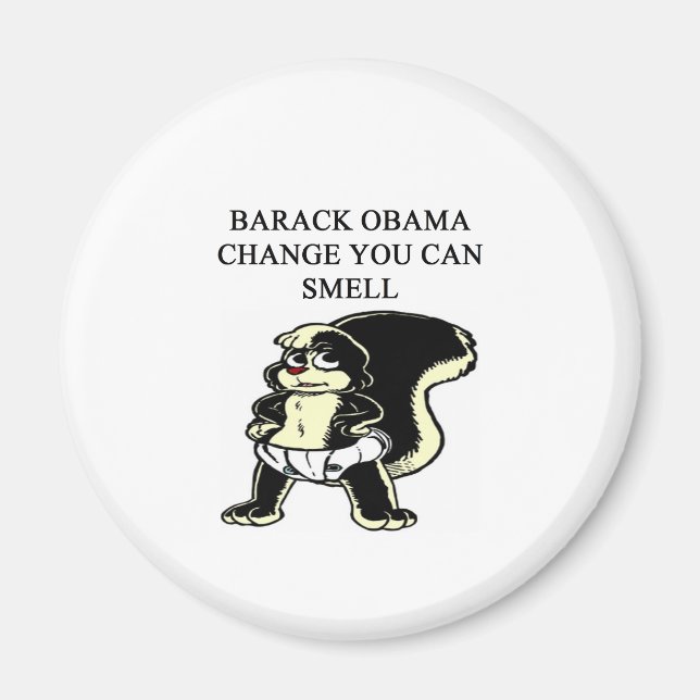 Aimant arrêt obama 2012 (Devant)