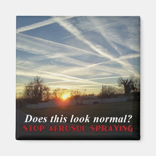 Aimant Arrêter la pulvérisation d'aérosol (Devant)