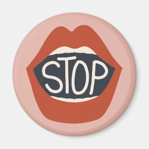 Aimant Arrêter les lèvres