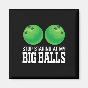 Aimant Arrêtez De Vous Retrouver À Mon Big Bowler Funny B