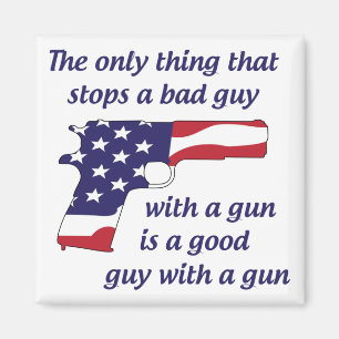 Aimant Arrêtez Un Mauvais Type