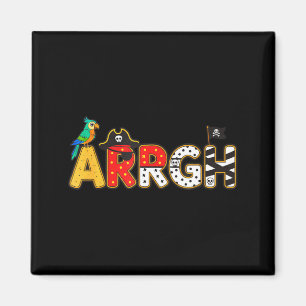 Aimant Arrgh pirate halloween costume enfants citrouille 
