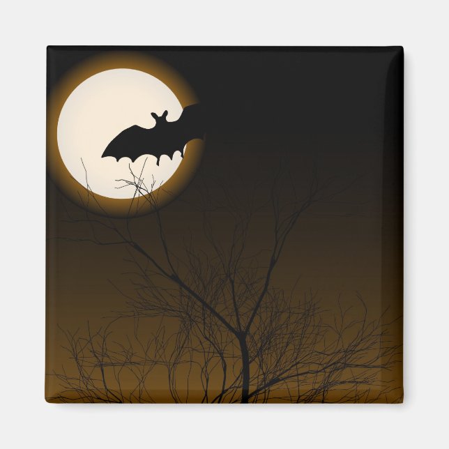 Aimant Arrière - plan Halloween (Devant)