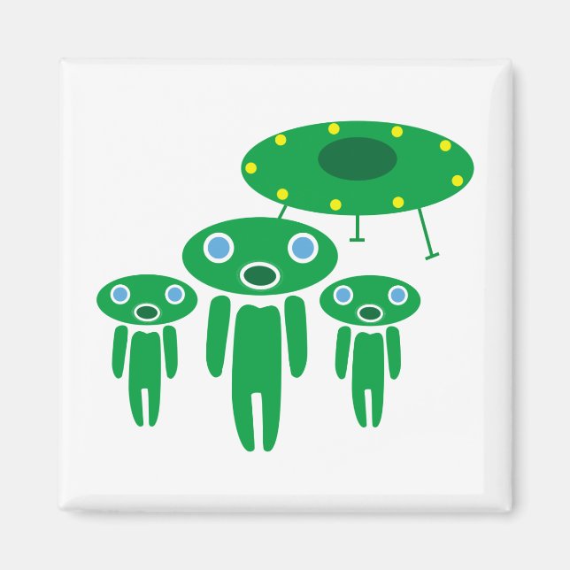 Aimant arrivée des Aliens (Devant)