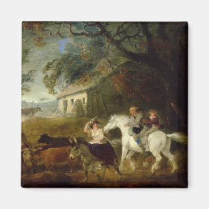 Aimant Arrondissant avant la tempête, 1805 (huile sur le