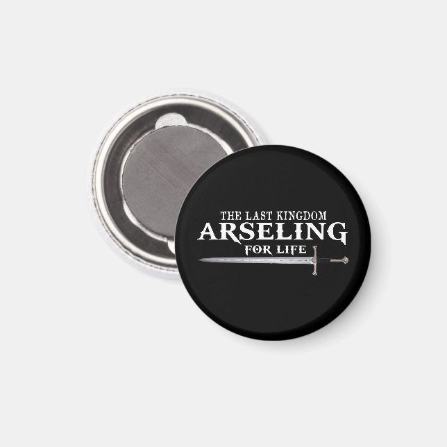 Aimant Arselfor Life - Drôle de dire Roi pour son armée (Recto/Verso)