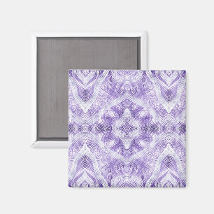 Aimant Art abstrait aquarelle violet clair ombre