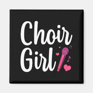 Aimant Art Choral Pour Filles Femmes Chœur Chantant Chœur