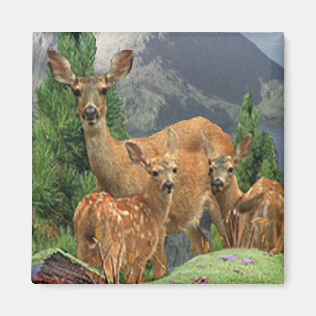 Aimant Art de cerf (Devant)
