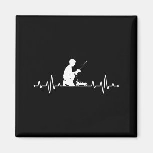Aimant Art de course RC cool pour hommes femmes télécomma