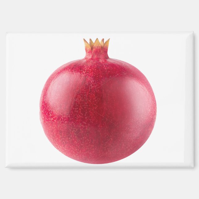 Aimant Art de grenade rouge entière fraîche, nourriture s (Recto)