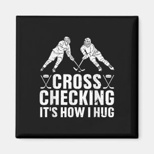 Aimant Art de hockey sur glace cool pour hommes femmes ga