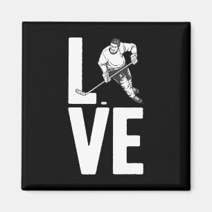 Aimant Art De Hockey Sur Glace Pour Hommes Femmes Sport H
