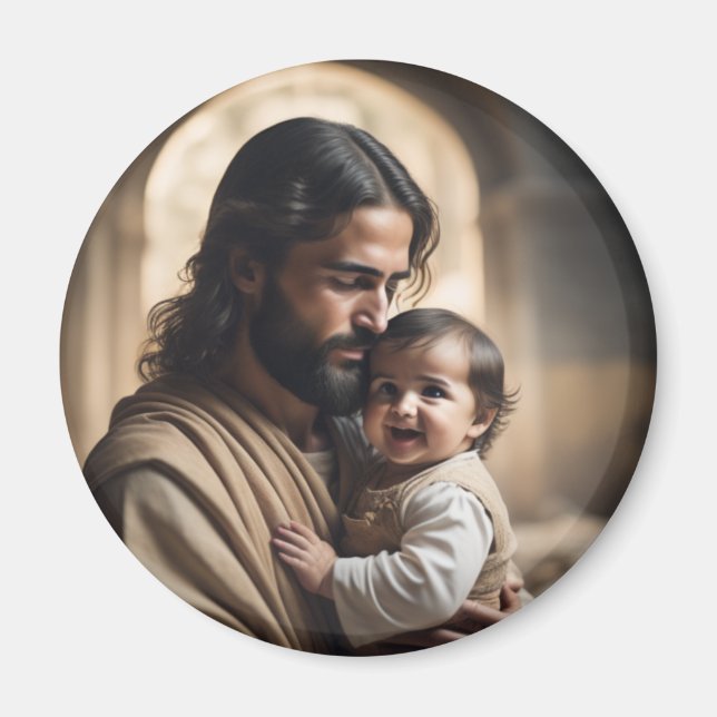 Aimant art de Jésus (Devant)