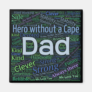 Aimant Art de mot de papa