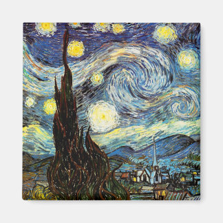 Aimant Art de nuit Van Gogh Starry