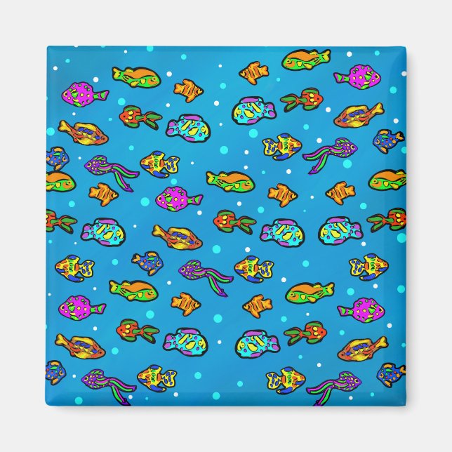 Aimant Art de Poisson (Devant)