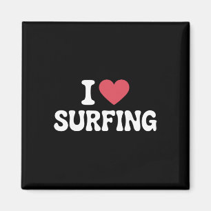 Aimant Art de surf pour hommes femmes surfeur amateur de
