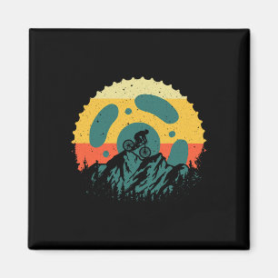 Aimant Art de VTT pour hommes femmes cyclisme vélo tout t