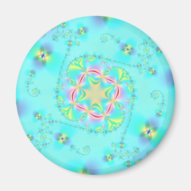 Aimant Art Fractal (Devant)
