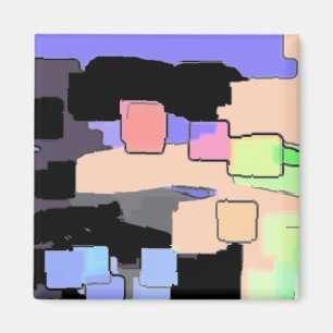 Aimant Art géométrique "Dreaming of Sky"