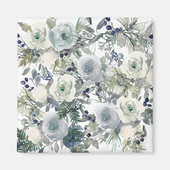 Aimant Art Jardin Fleur (Devant)