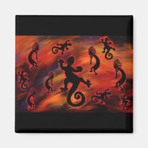 Aimant Art Kokopelli