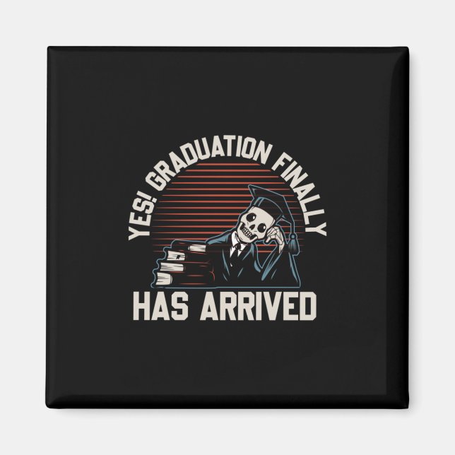 Aimant Art | La graduation est enfin arrivée (Devant)