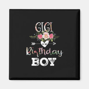 Aimant Art Mère Gigi D'Un Enfant Anniversaire Anniversa