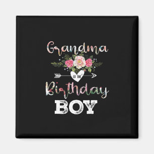 Aimant Art Mère Grand-Mère D'Un Enfant Anniversaire Ann