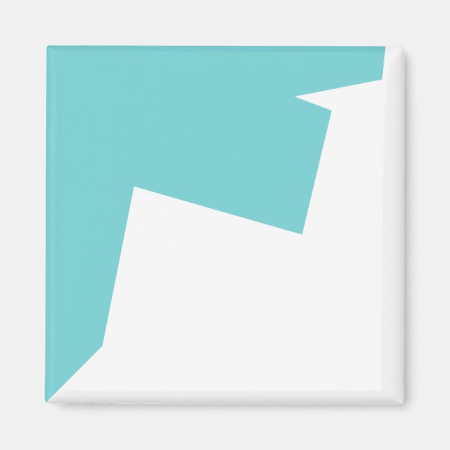 Aimant Art minimaliste Abstrait (Devant)