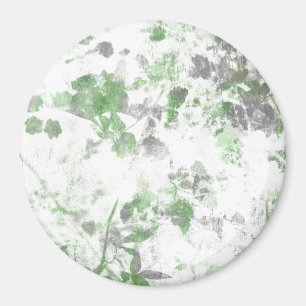 Aimant Art moderne du motif de fleurs et de la texture mu