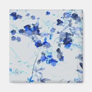 Aimant Art moderne et tendance de la motif florale / fleu