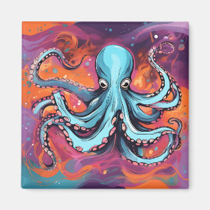 Aimant Art Octopus Dream