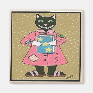 Aimant Art populaire CAT