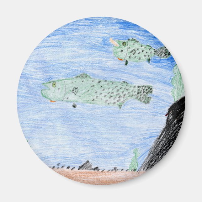 Aimant Art primé par E. Riley - 4e année (Devant)