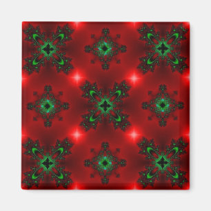 Aimant Artdeco de Noël en style rétro