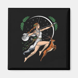 Aimant Artémis Déesse Grecque De La Chasse Grèce Ancienne