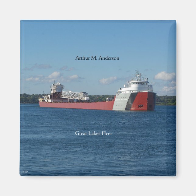 Aimant Arthur M. Anderson (Devant)