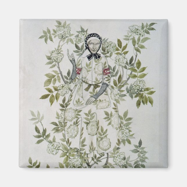 Aimant Arthur Rackham | Au milieu d'un arbre assis un gen (Devant)