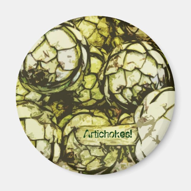 Aimant Artichauts ! (Devant)