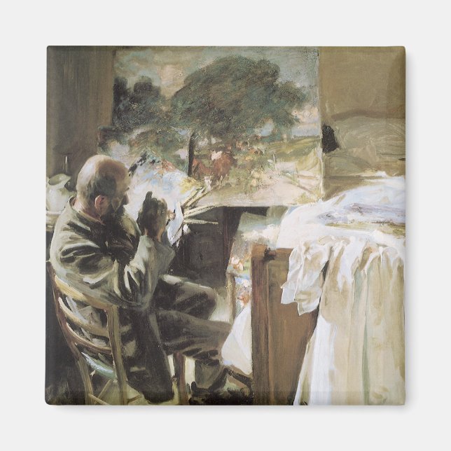 Aimant Artiste dans son studio par John Singer Sargent (Devant)