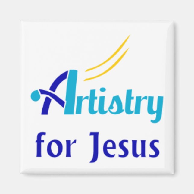 Aimant Artistry pour Jésus (Devant)