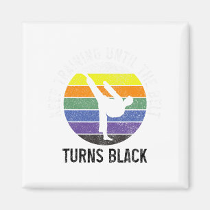 Aimant Arts martiaux Black Belt Jiu Jitsu Taekwondo Karat