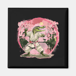 Aimant Arts martiaux de karaté crocodile animal MMA Taekw