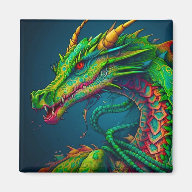 Aimant Artsy Dragon (Devant)