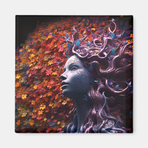 Aimant Artsy Lady